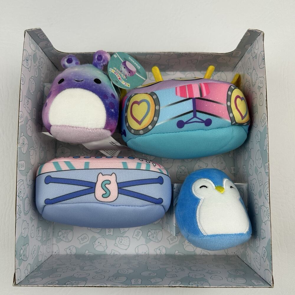 Micromallows Squishmallows Sunny Farryn Arcade Playset Plush in Box